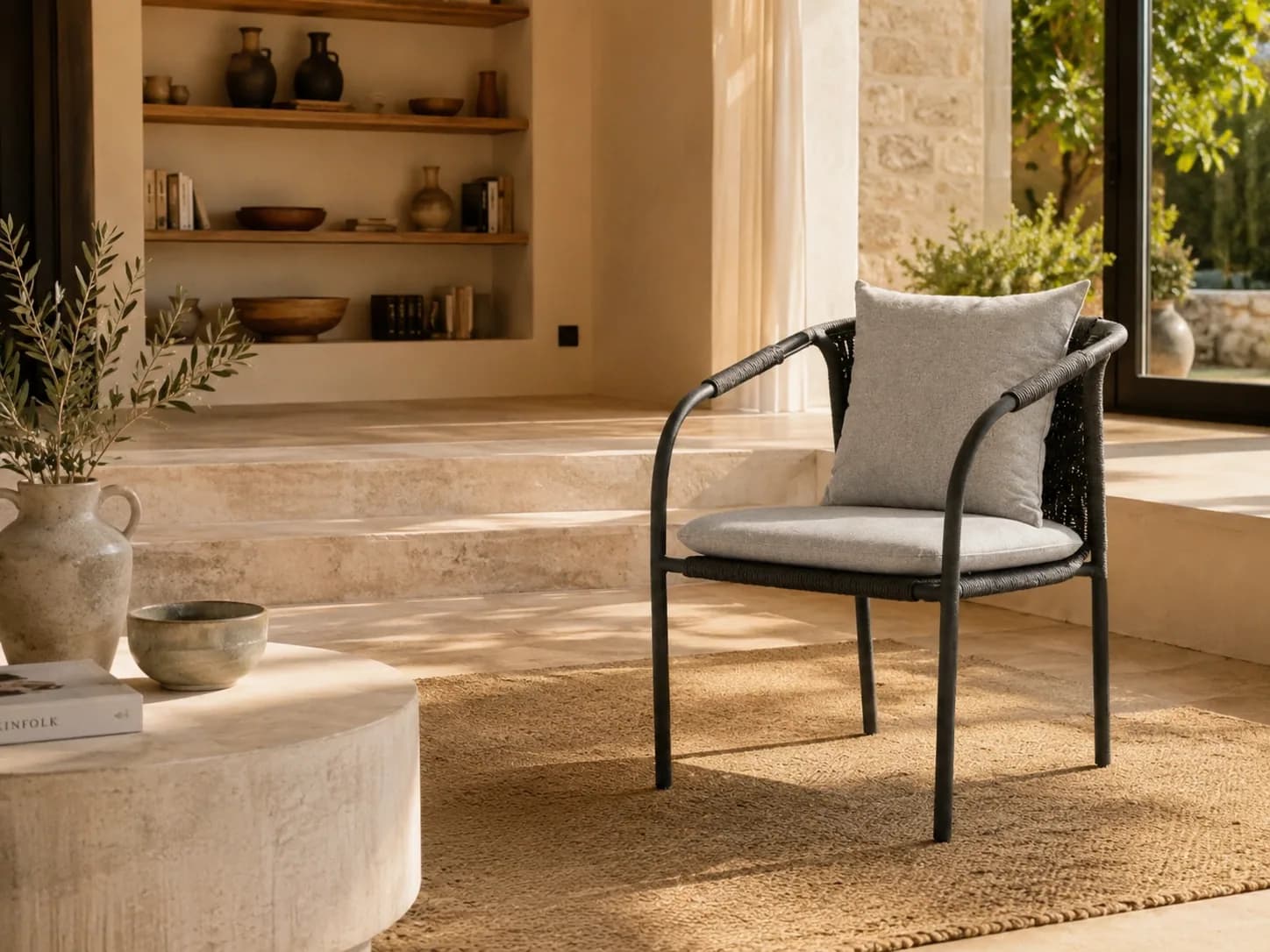 Capri Woven Accent Chair