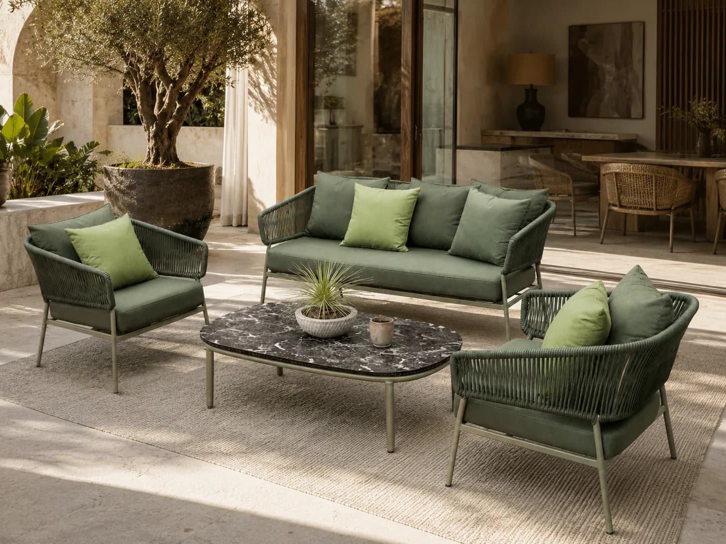 Olive Lounge Set