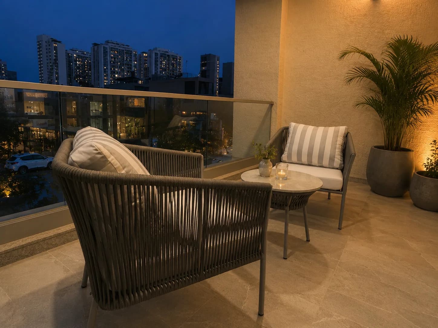 Skyline Balcony Bistro Set