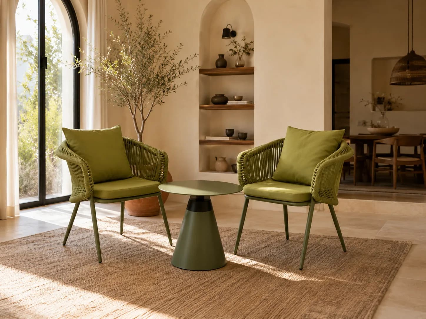 Verde Accent Chair Set