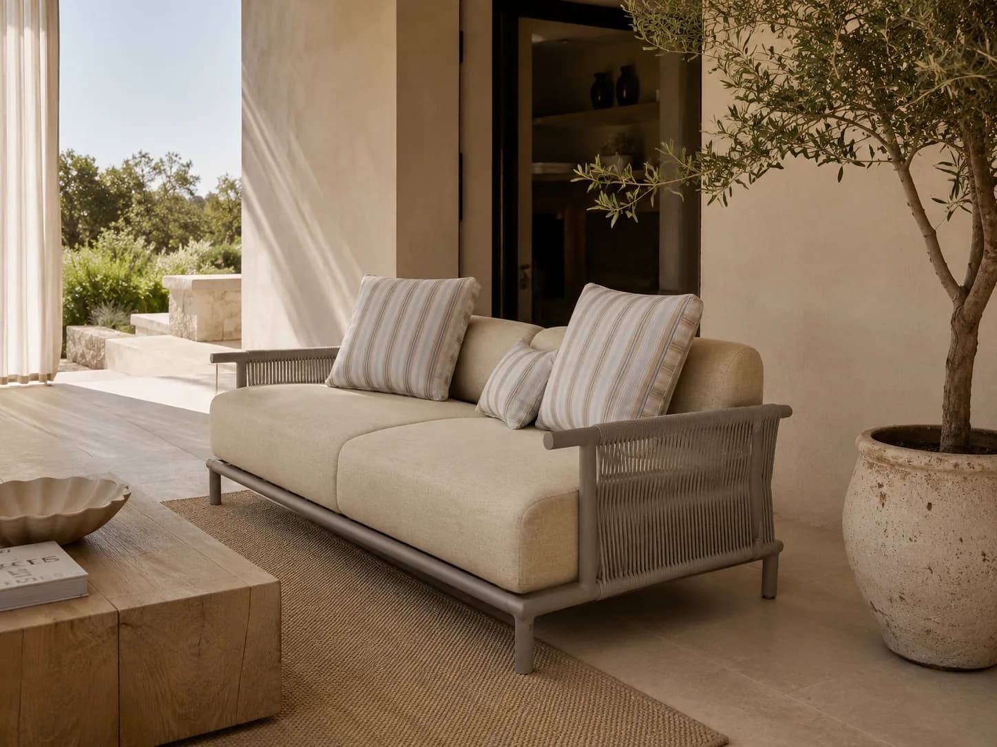 Naxos Two-Seater Outdoor Sofa
