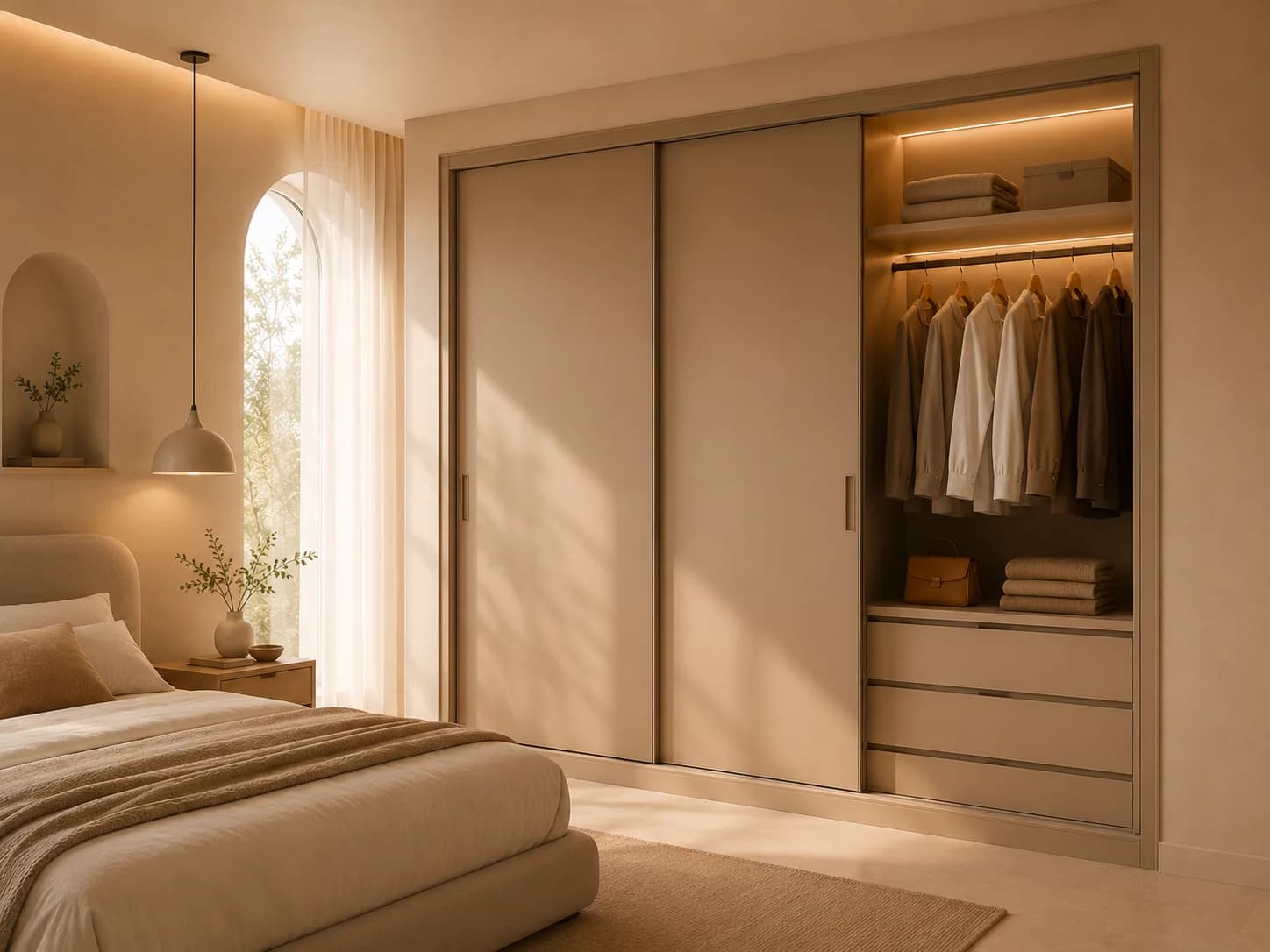 Sliding-Door Wardrobe